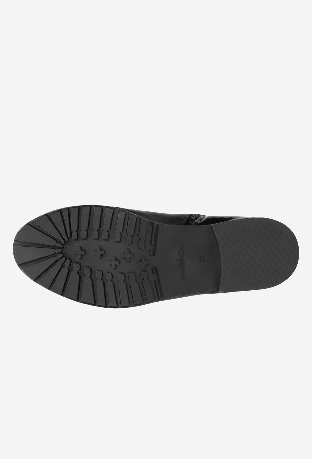 Czarne botki damskie 8623-81 Widok 6