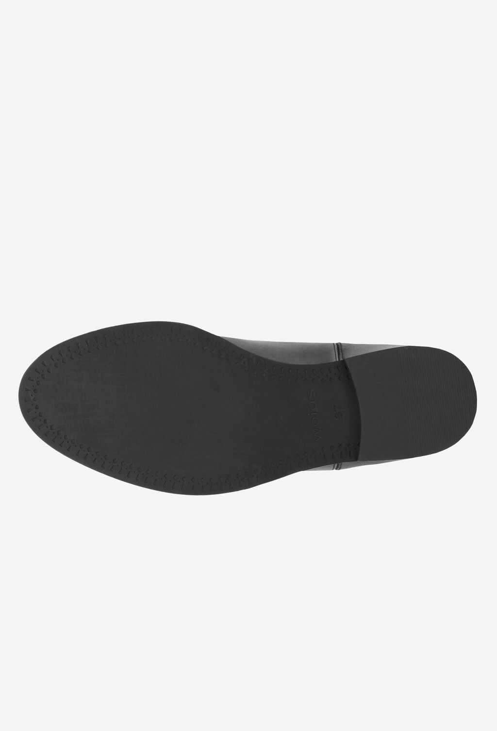 Czarne botki damskie 9556-51 Widok 6