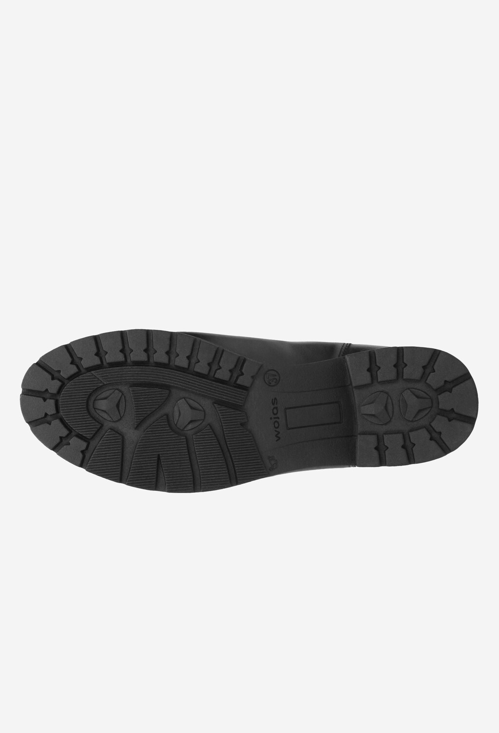 Czarne botki damskie 9586-51 Widok 6