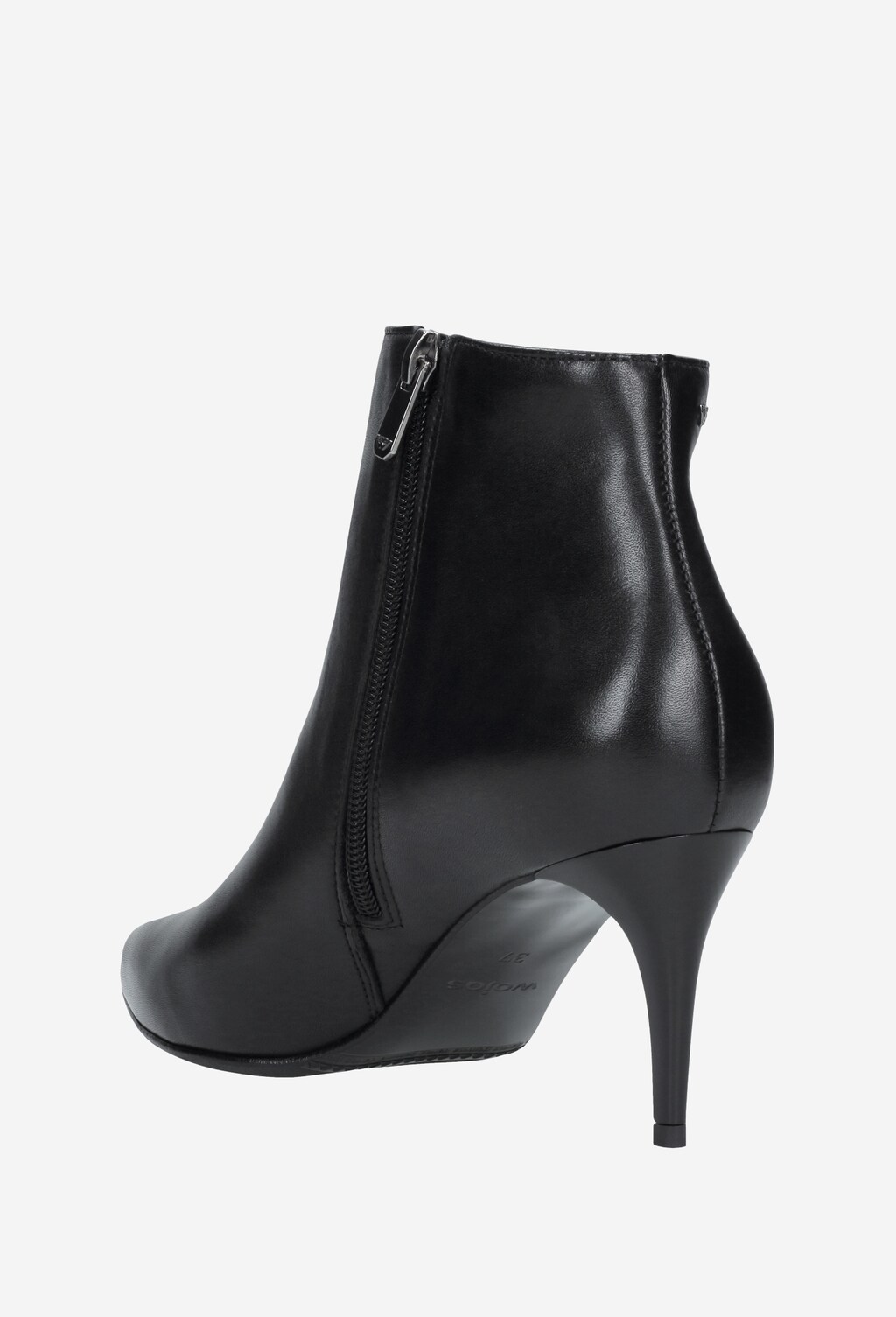 Czarne botki damskie 9531-51 Widok 4