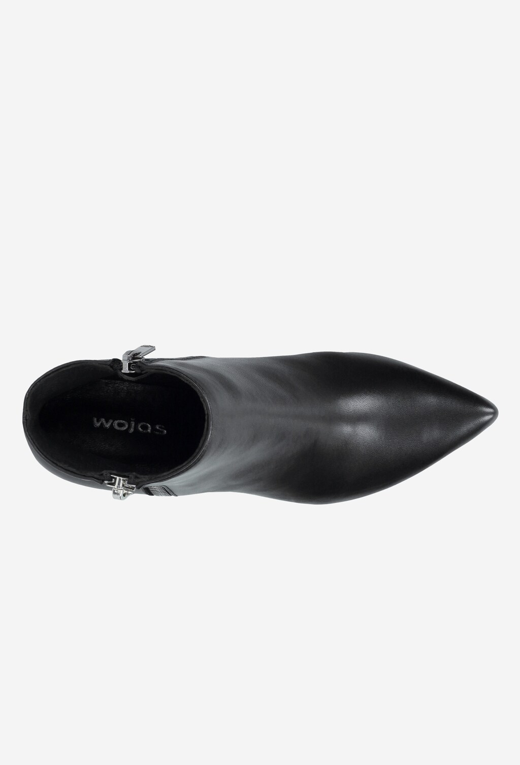 Czarne botki damskie 9531-51 Widok 5