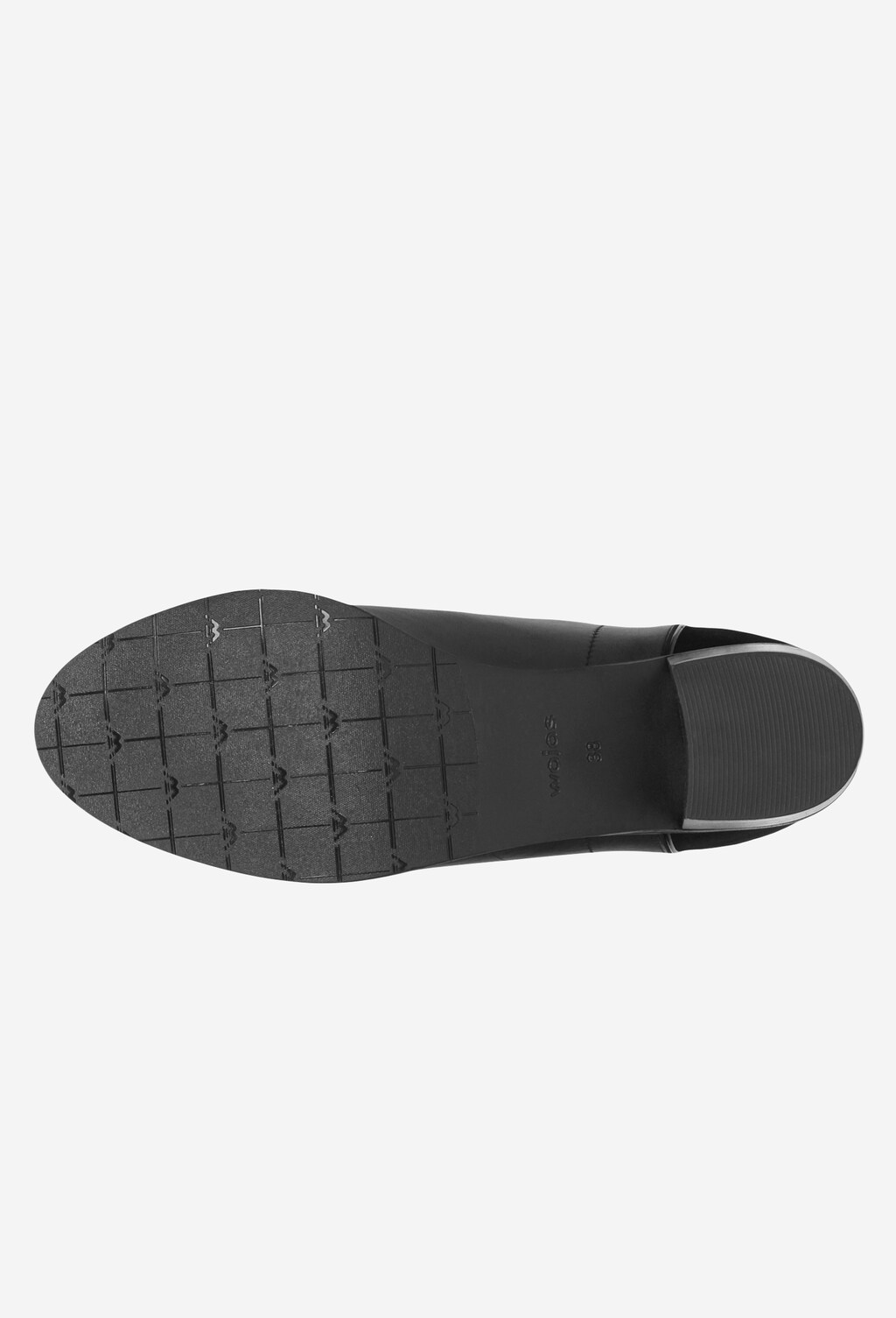 Czarne botki damskie 9565-71 Widok 6