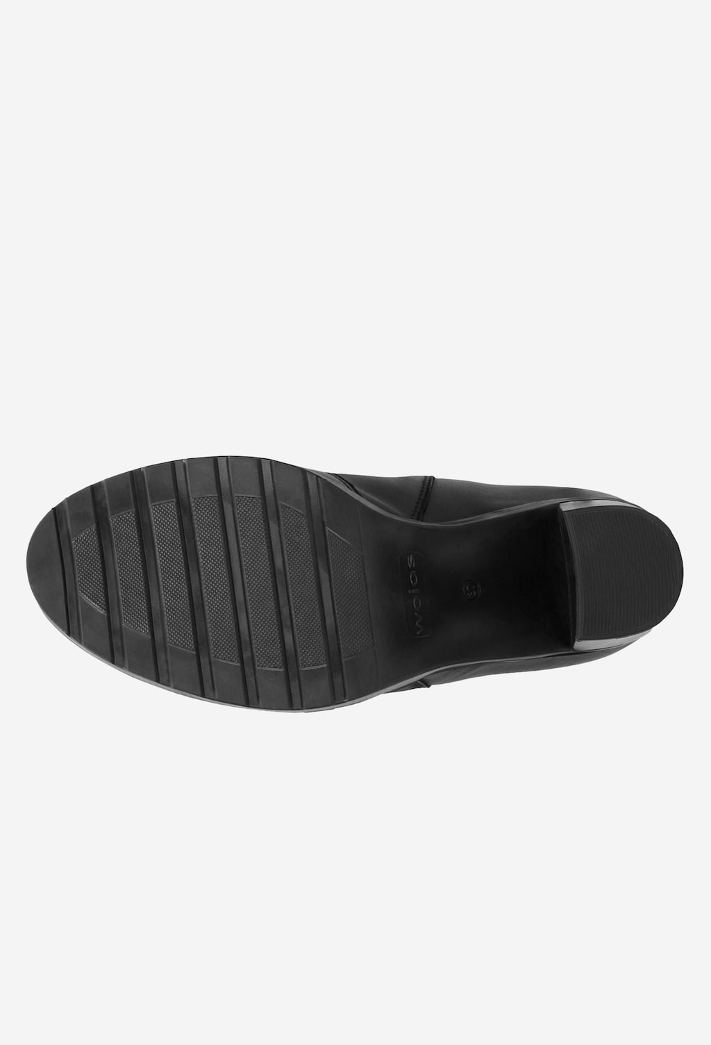 Czarne botki damskie 9539-51 Widok 6
