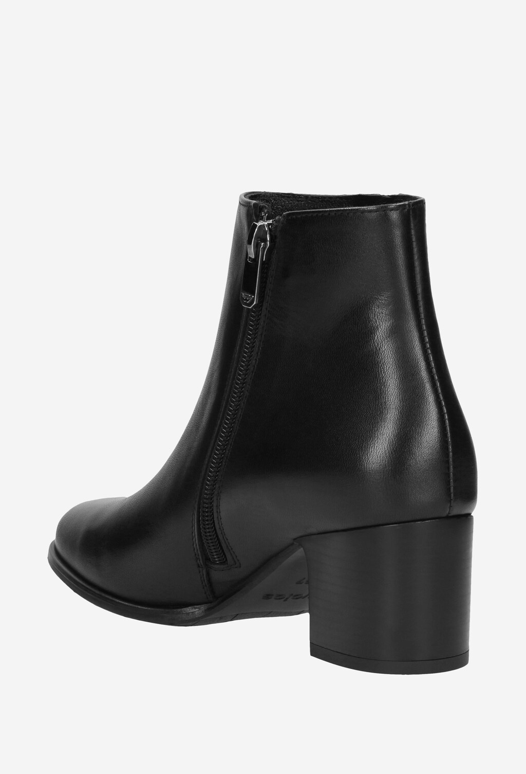 Czarne botki damskie 9561-51 Widok 4