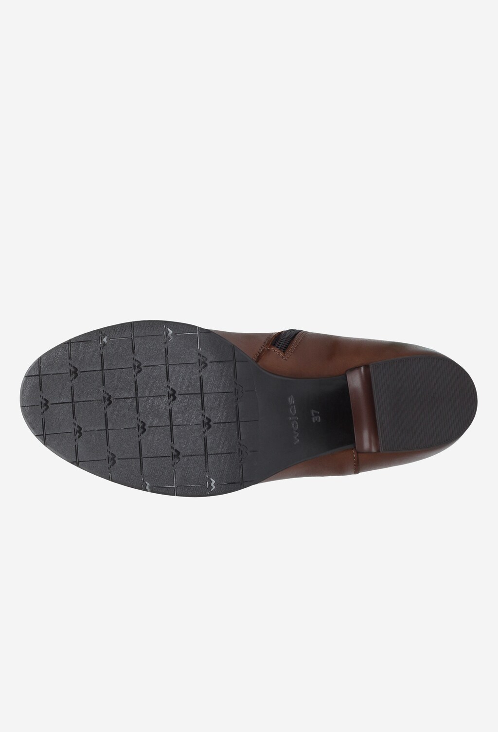 Brązowe botki damskie 9561-52 Widok 6