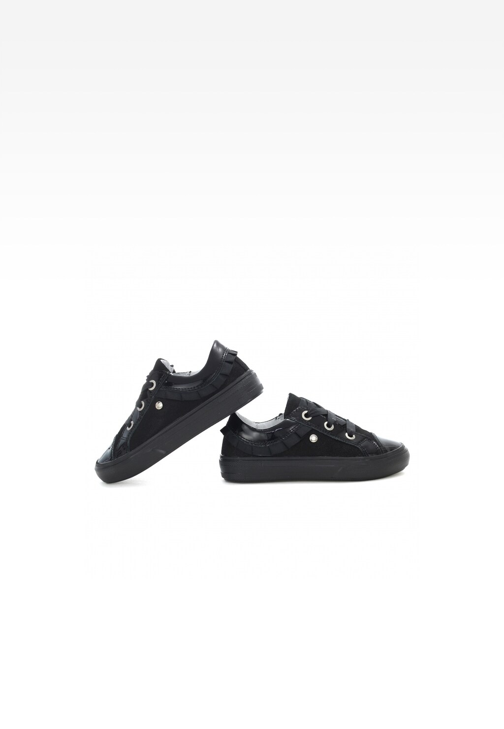 Półbuty BARTEK T-68013/SZ/0ZK, dla dziewcząt, czarny Widok 6