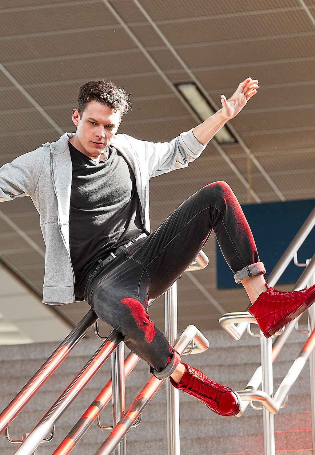 Trzewiki męskie 7223-55 Widok 1