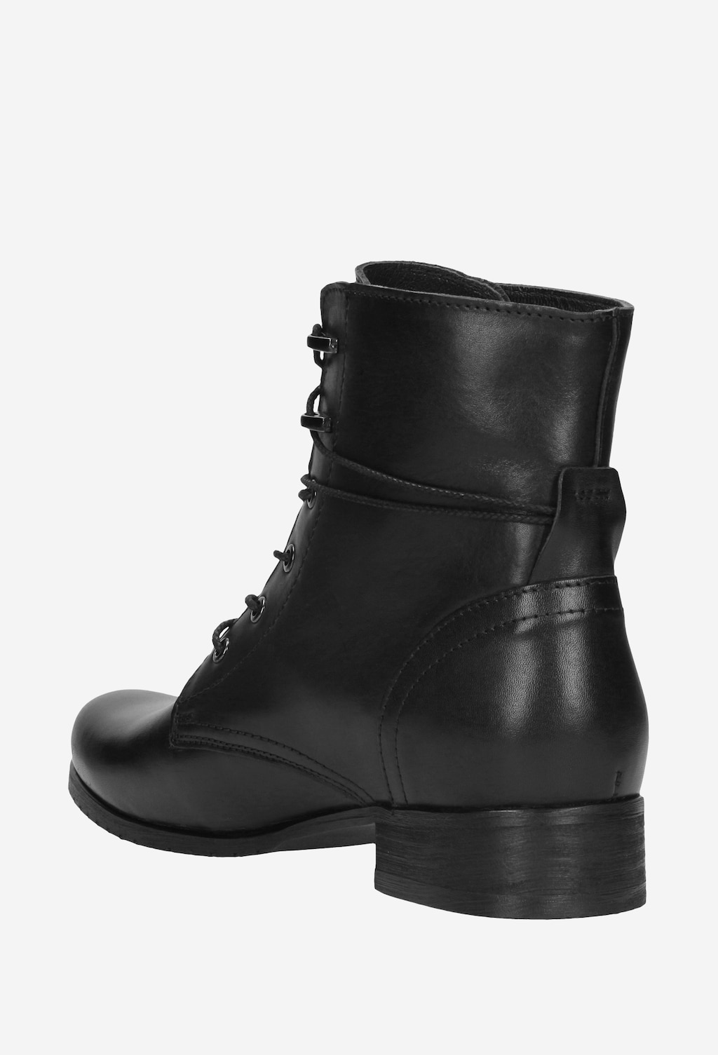 Czarne trzewiki damskie 9614-51 Widok 4