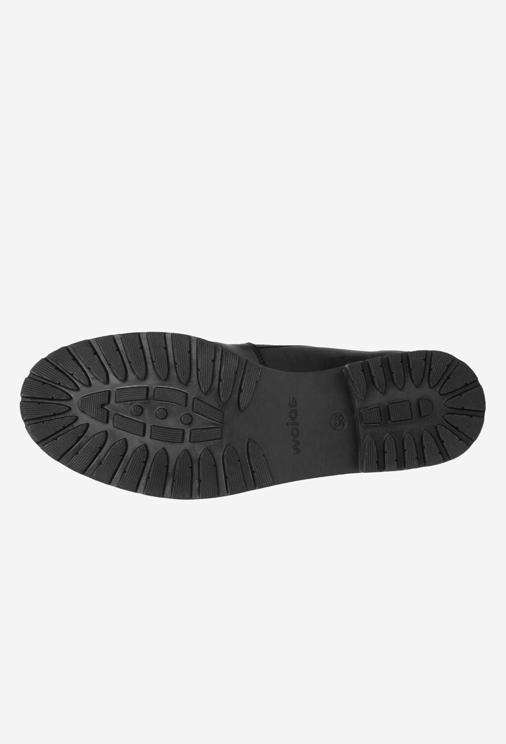 Czarne trzewiki damskie 9628-71 Widok 6