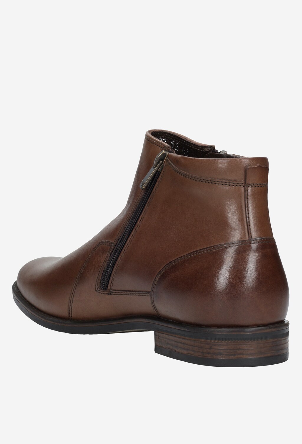Brązowe botki męskie 9137-52 Widok 3