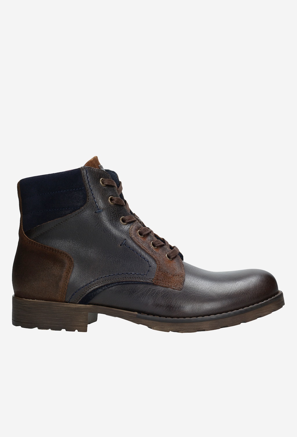 Prvá pomoc do každej zimy – to sú hnedé pánske kožené čižmy 9161-72 Widok 1