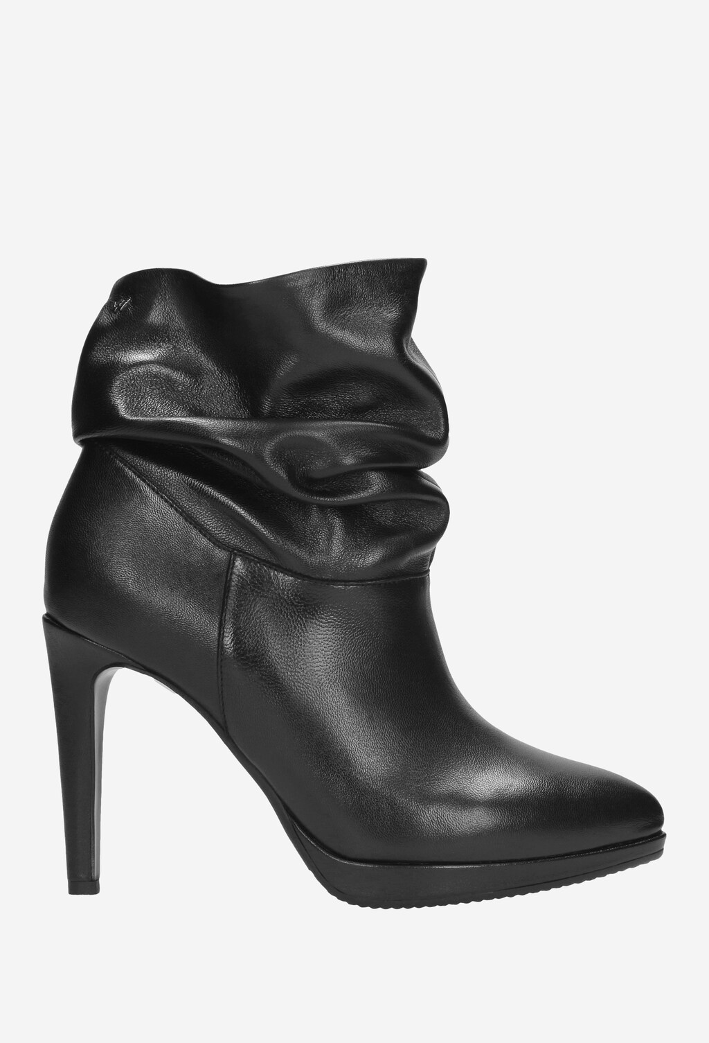 Czarne botki damskie 9532-51 Widok 2