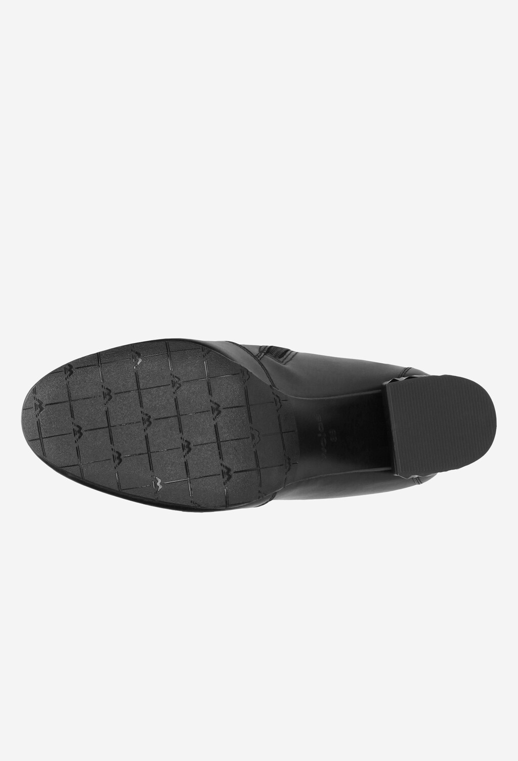 Czarne botki damskie 9548-51 Widok 6