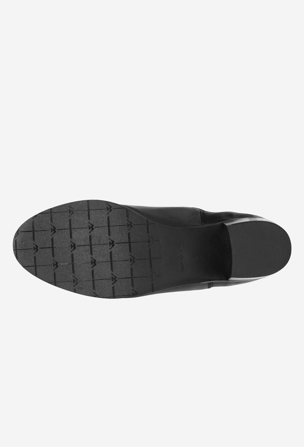 Czarne botki damskie 9564-51 Widok 6
