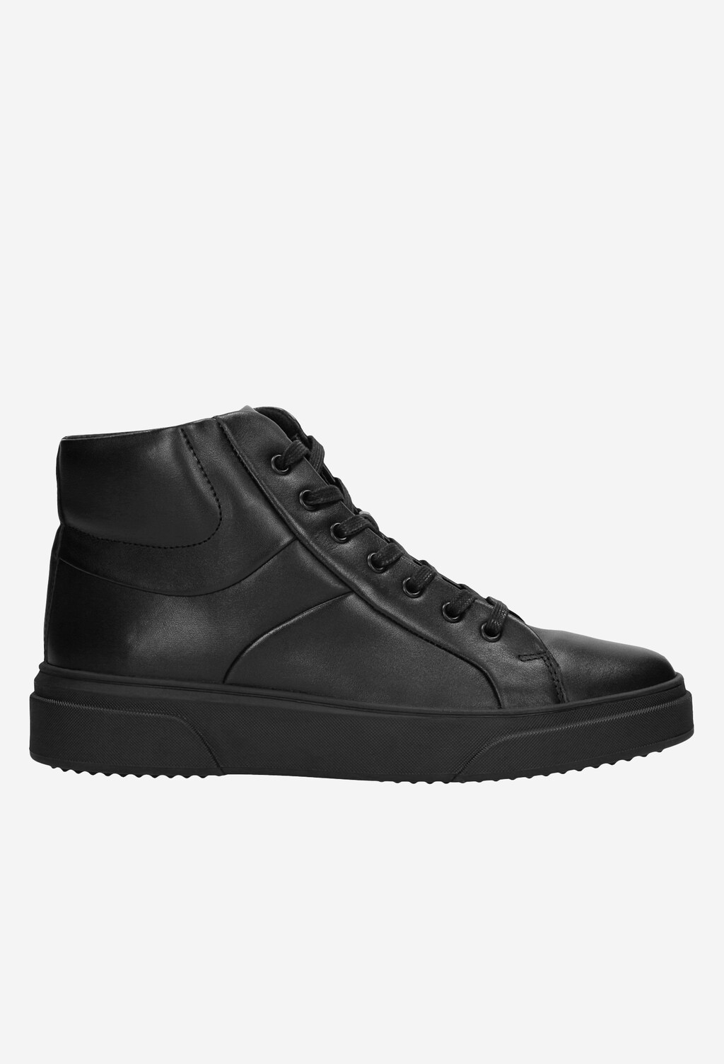 Czarne trzewiki męskie 9179-51 Widok 1