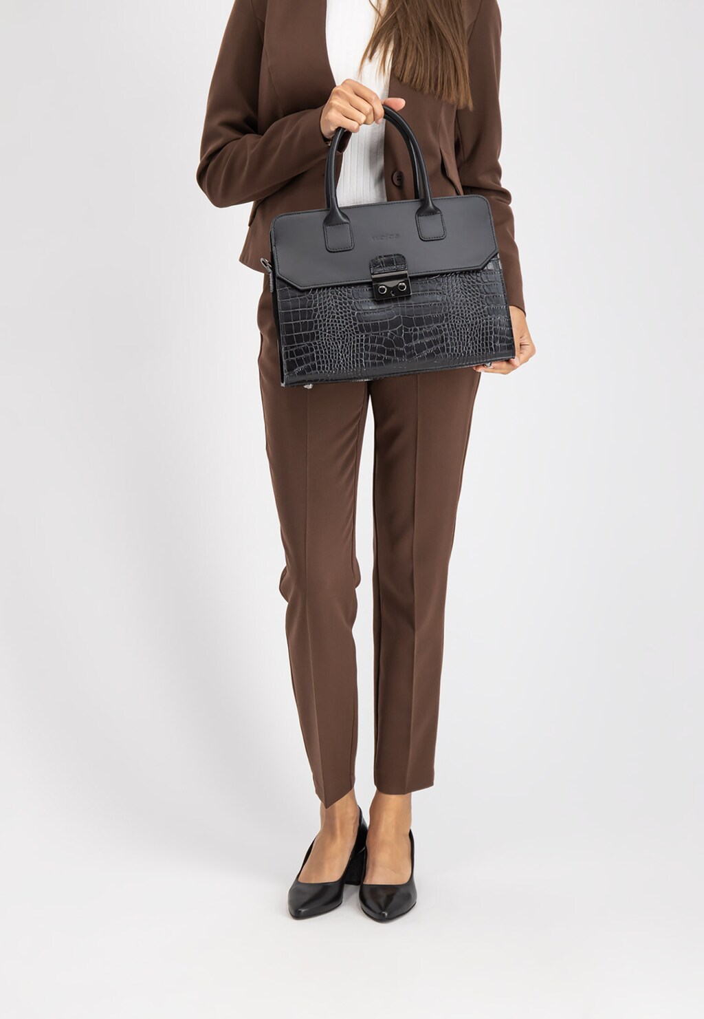 Czarna torebka damska 9855-51 Widok 1