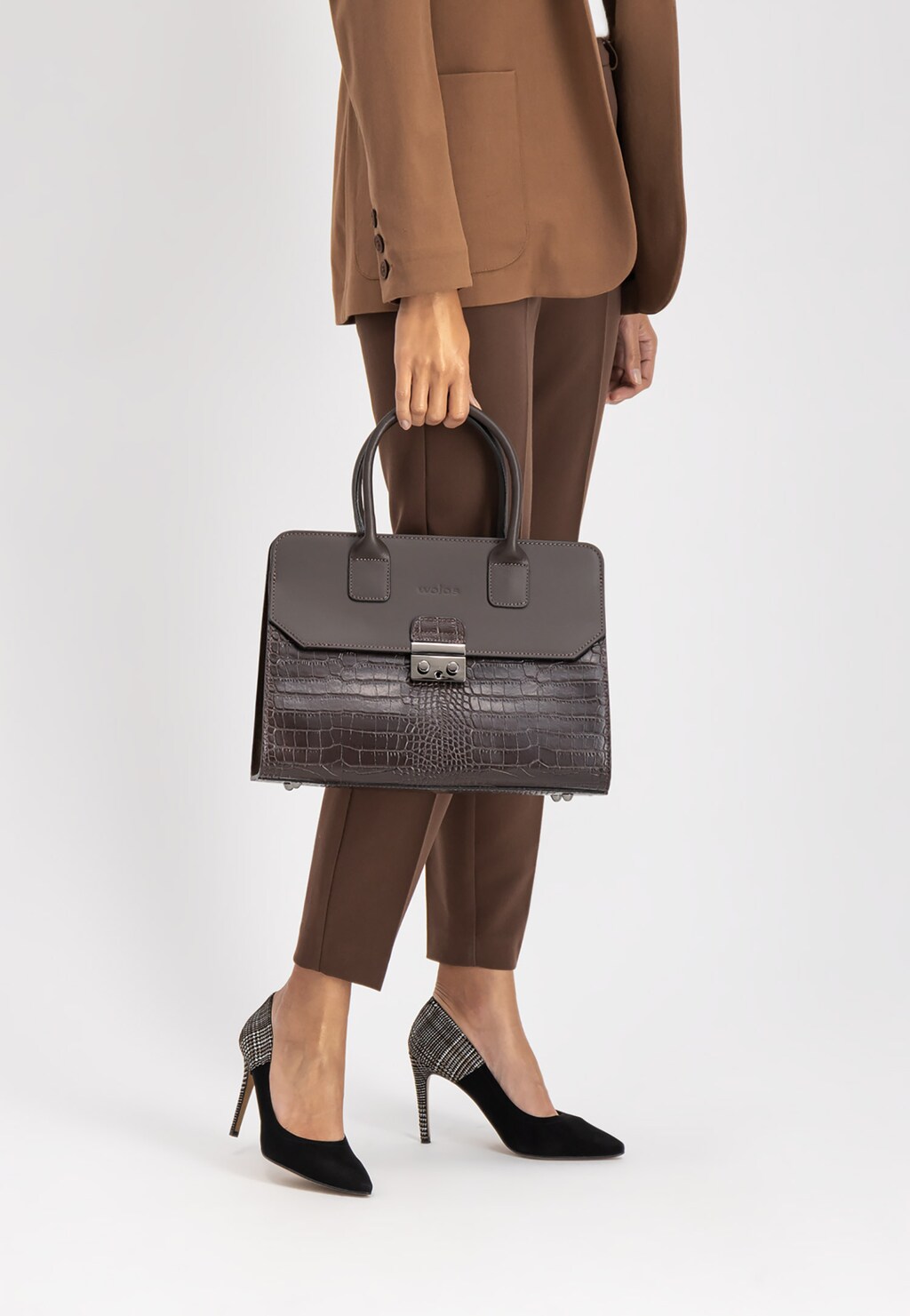 Brązowa torebka damska 9855-52 Widok 1