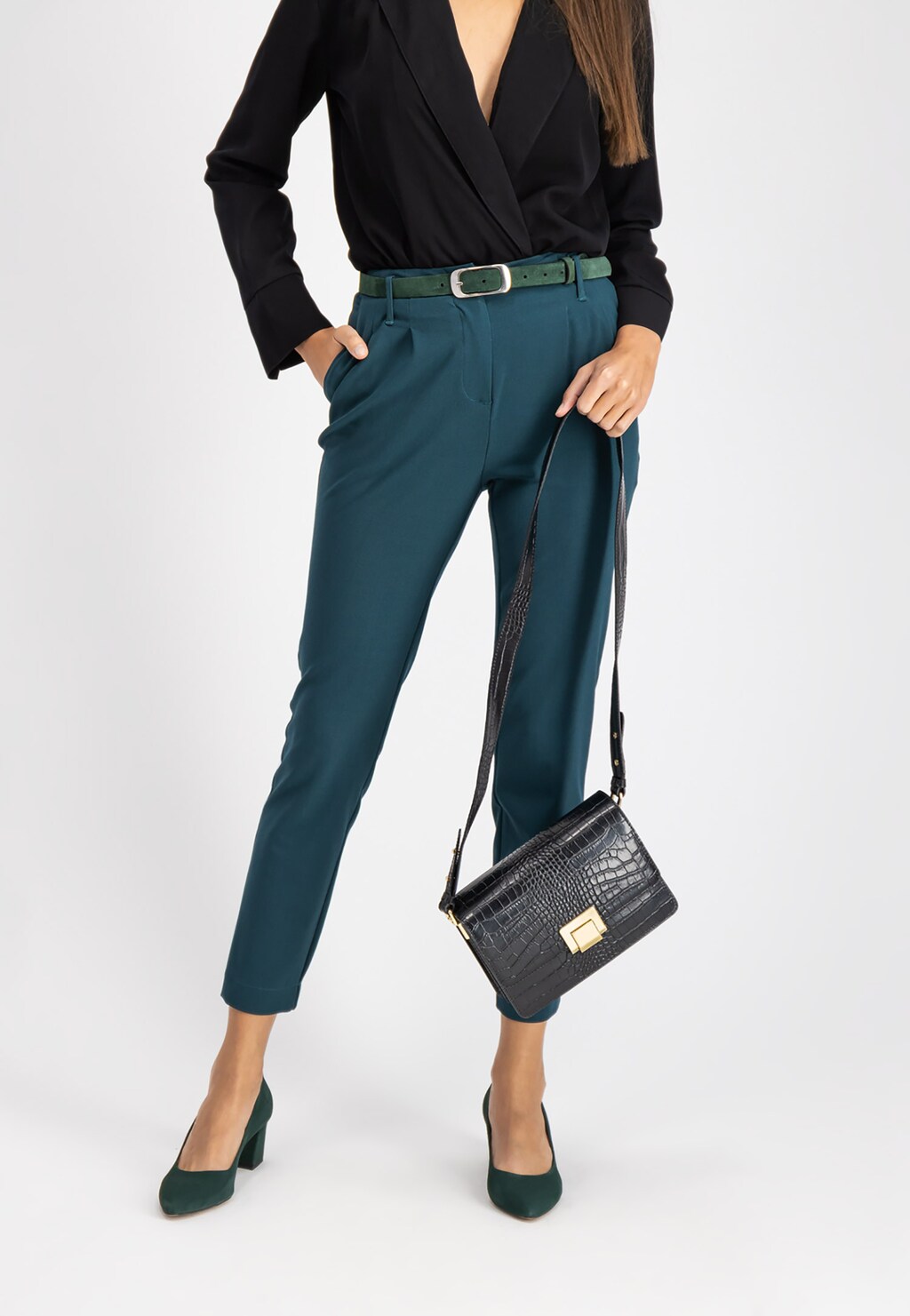 Czarna torebka damska 9870-51 Widok 1