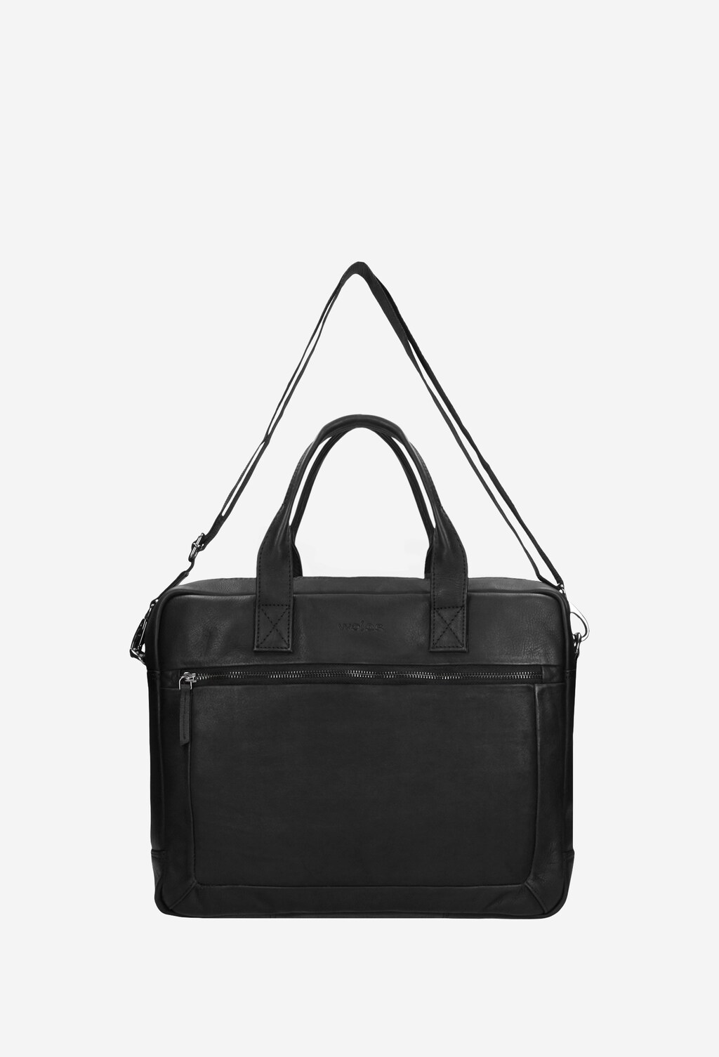 Czarna torba męska 9831-51 Widok 4