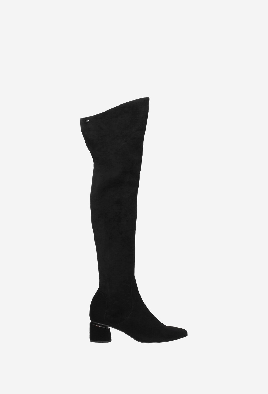 Czarne kozaki damskie 9679-81 Widok 2