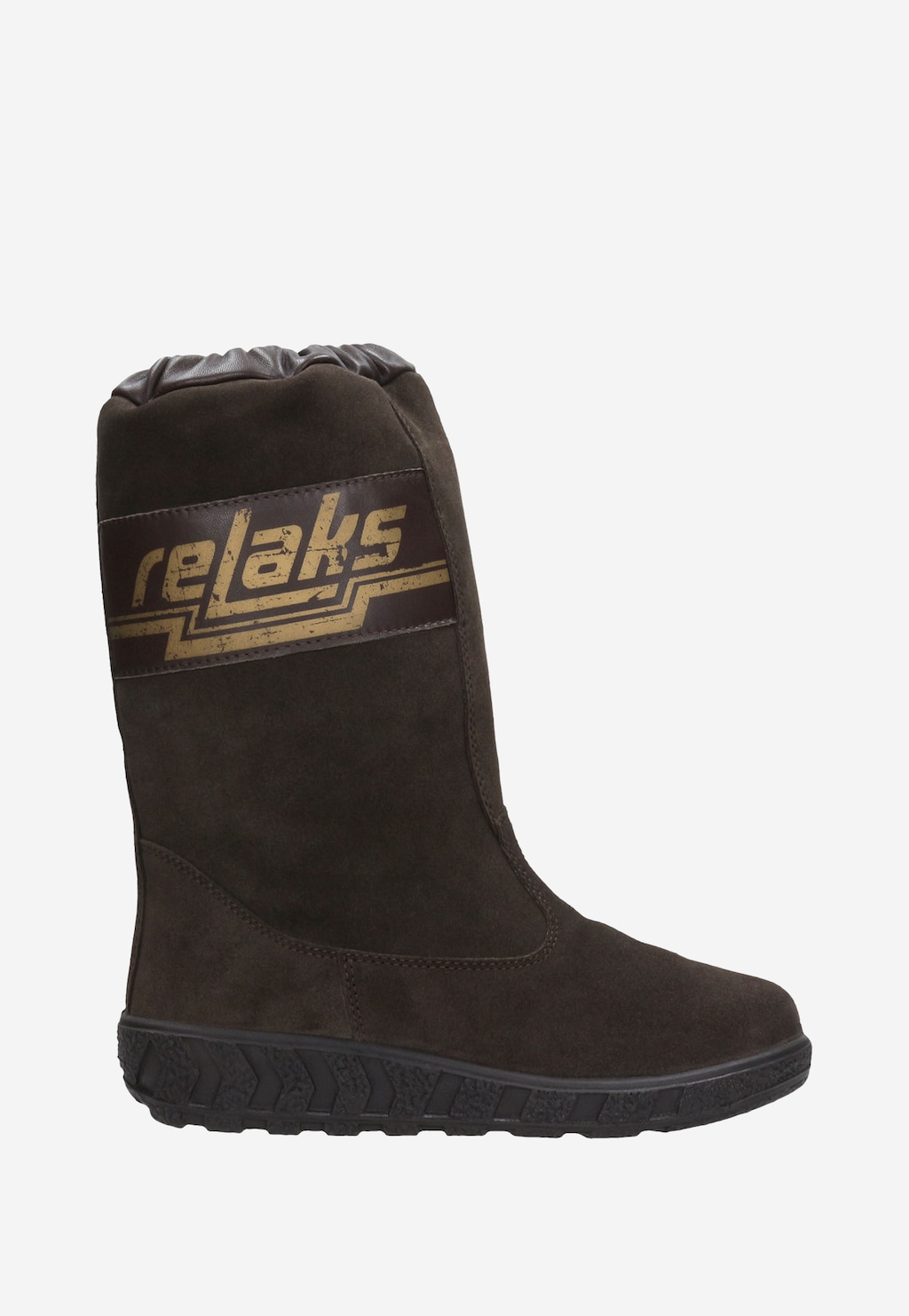 Ciemnobrązowe zimowe RELAKS 3680-62 Widok 1