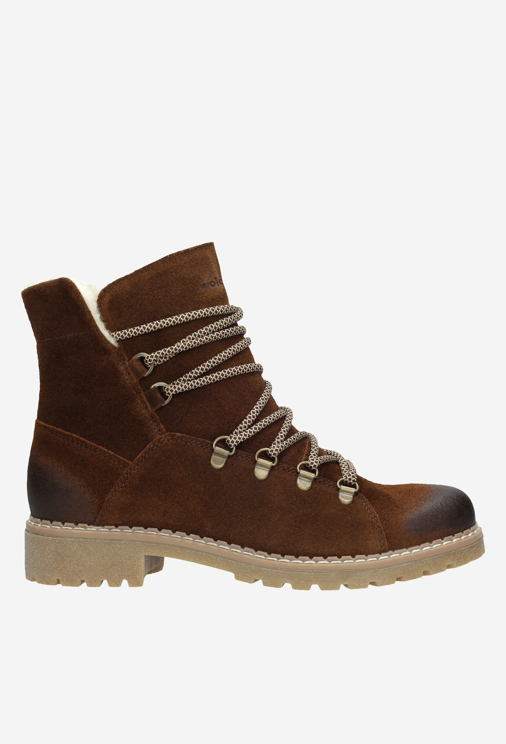 Brązowe botki damskie 9626-62 Widok 2