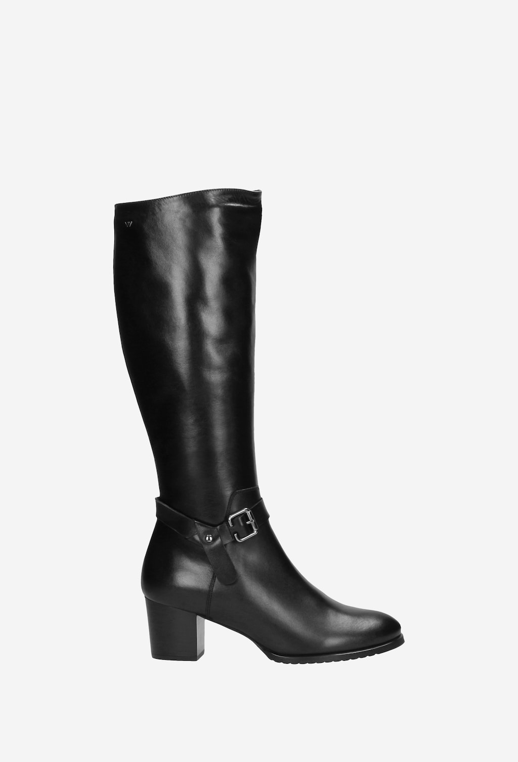 Czarne kozaki damskie 9671-51 Widok 2