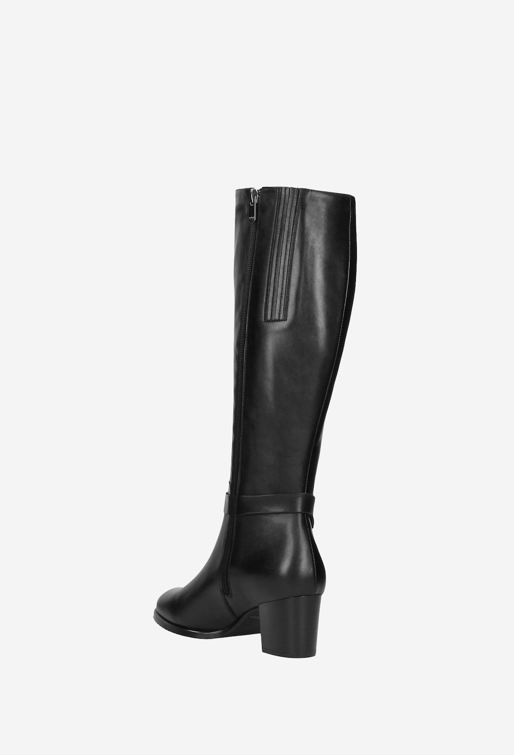 Czarne kozaki damskie 9671-51 Widok 4