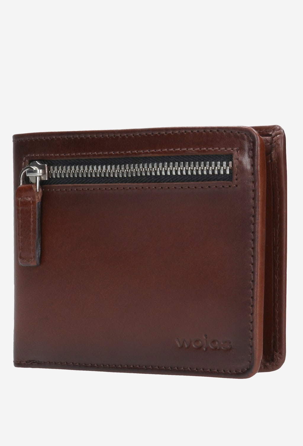 Hnědá kožená peněženka pánská z hladké kůže 9947-52 Widok 3
