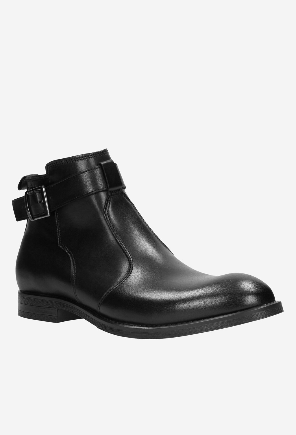 Czarne botki męskie 9139-51 Widok 2