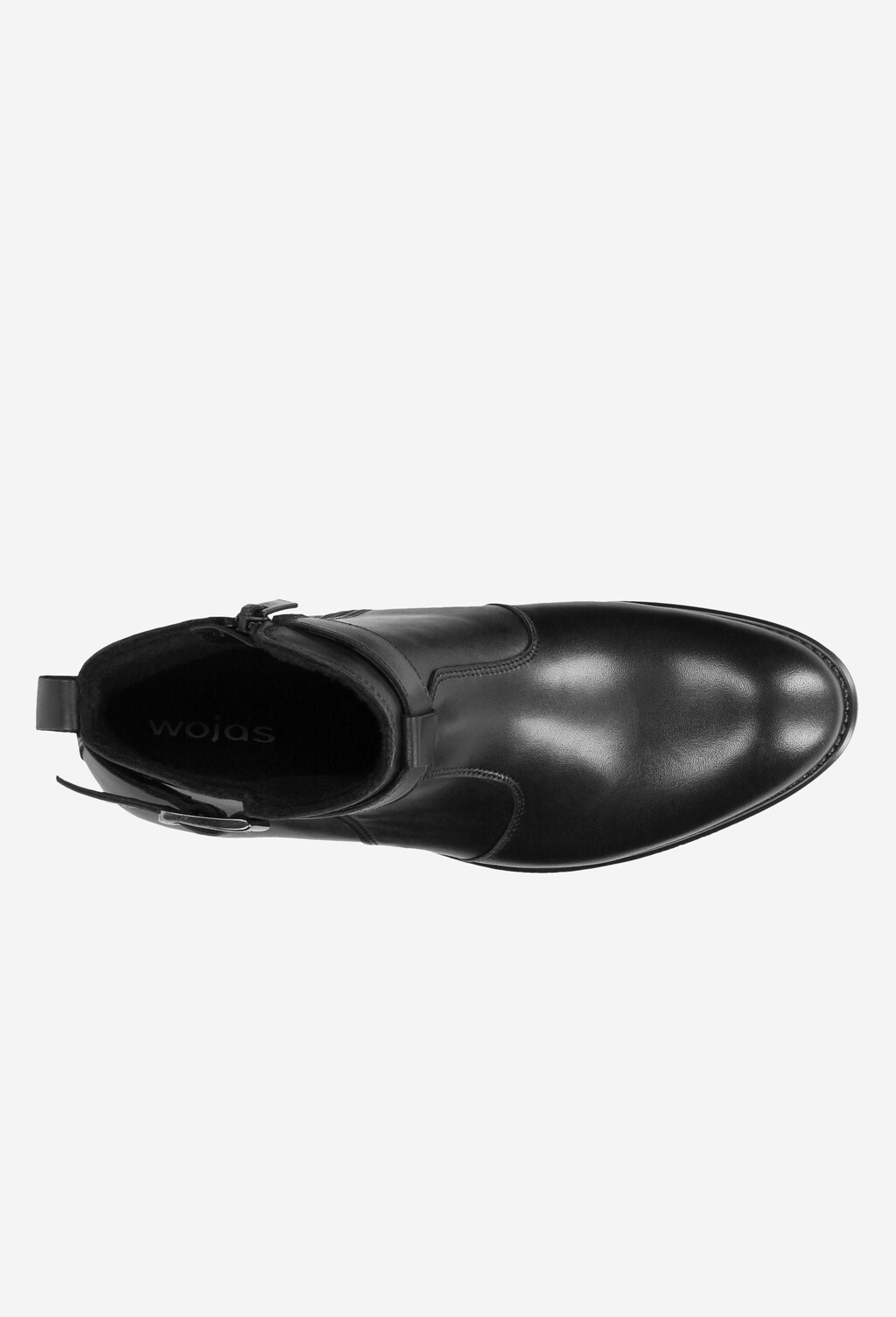 Czarne botki męskie 9139-51 Widok 4