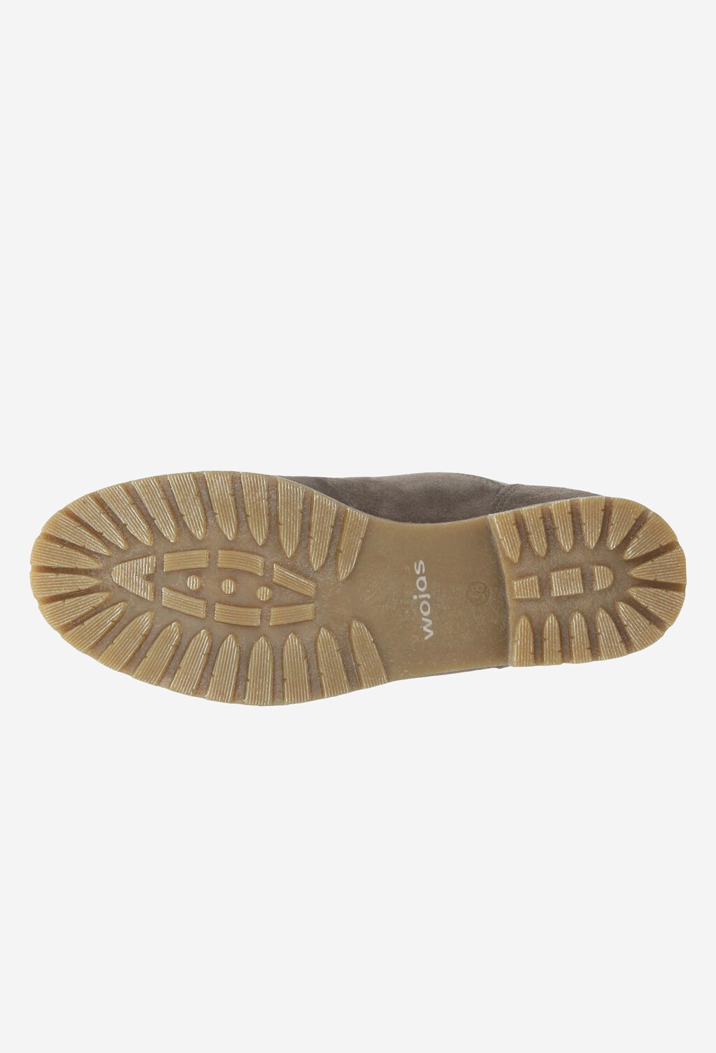 Beżowe trzewiki damskie 9627-64 Widok 6