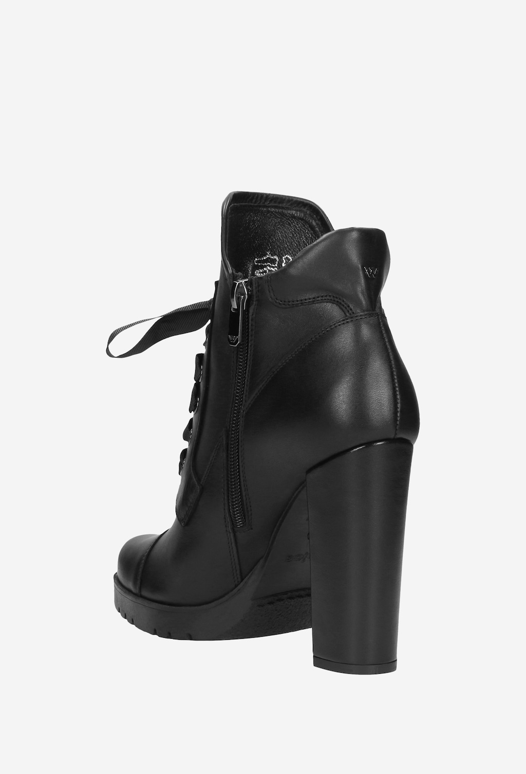 Czarne botki damskie 9533-51 Widok 4