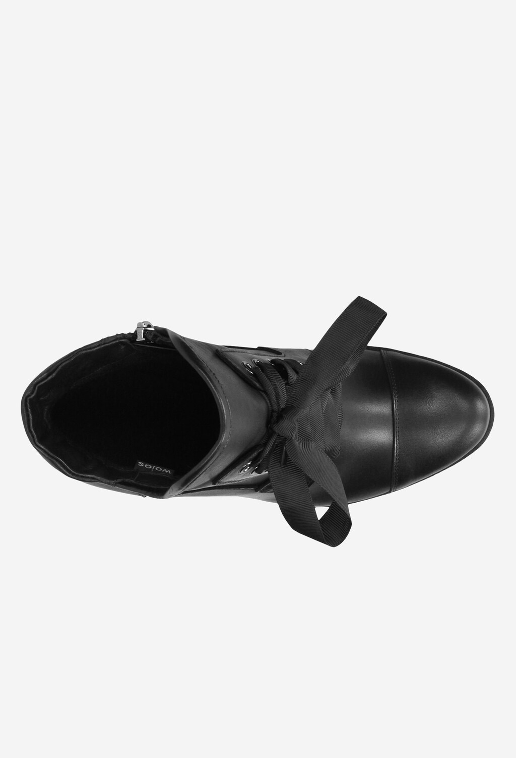 Czarne botki damskie 9533-51 Widok 5