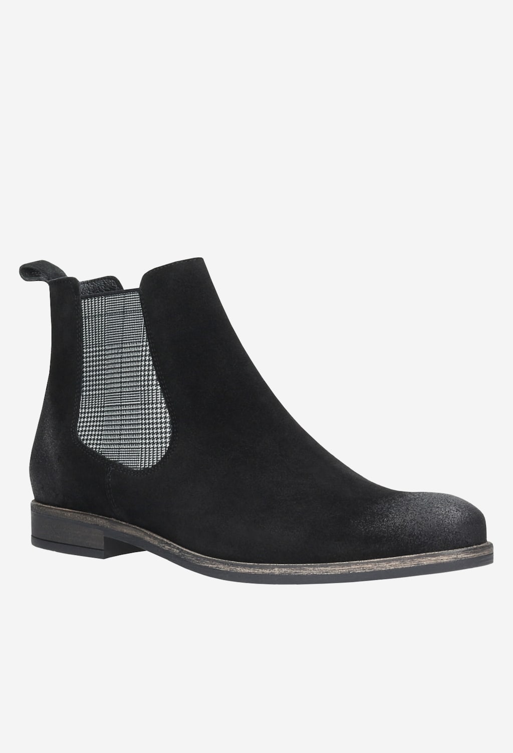 Czarne botki męskie 9131-61 Widok 2