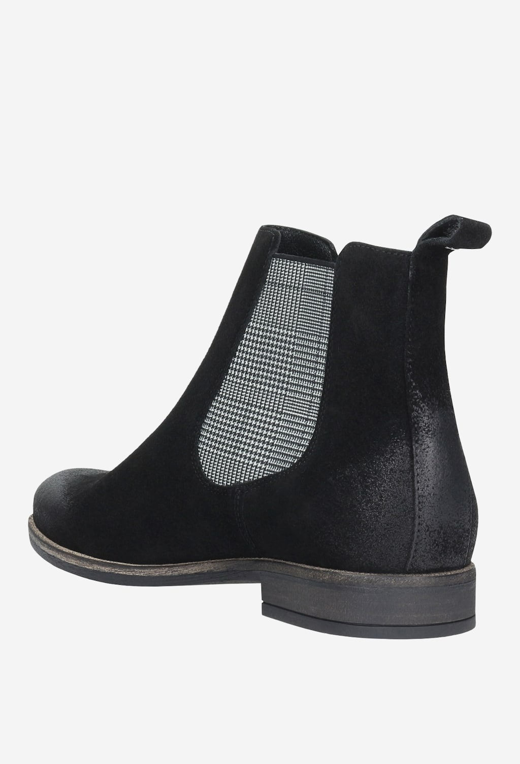 Czarne botki męskie 9131-61 Widok 3