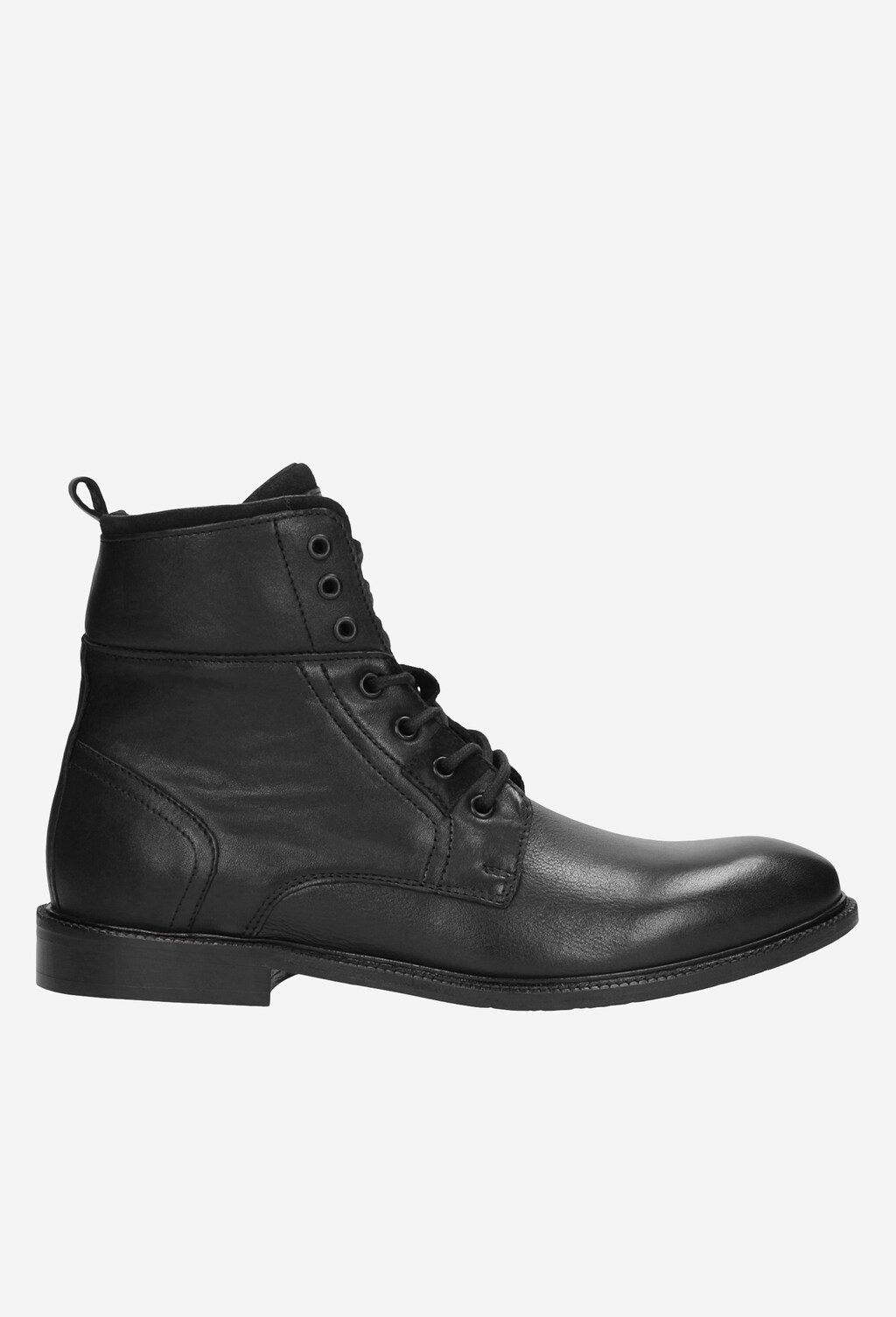 Czarne trzewiki męski 9174-71 Widok 1