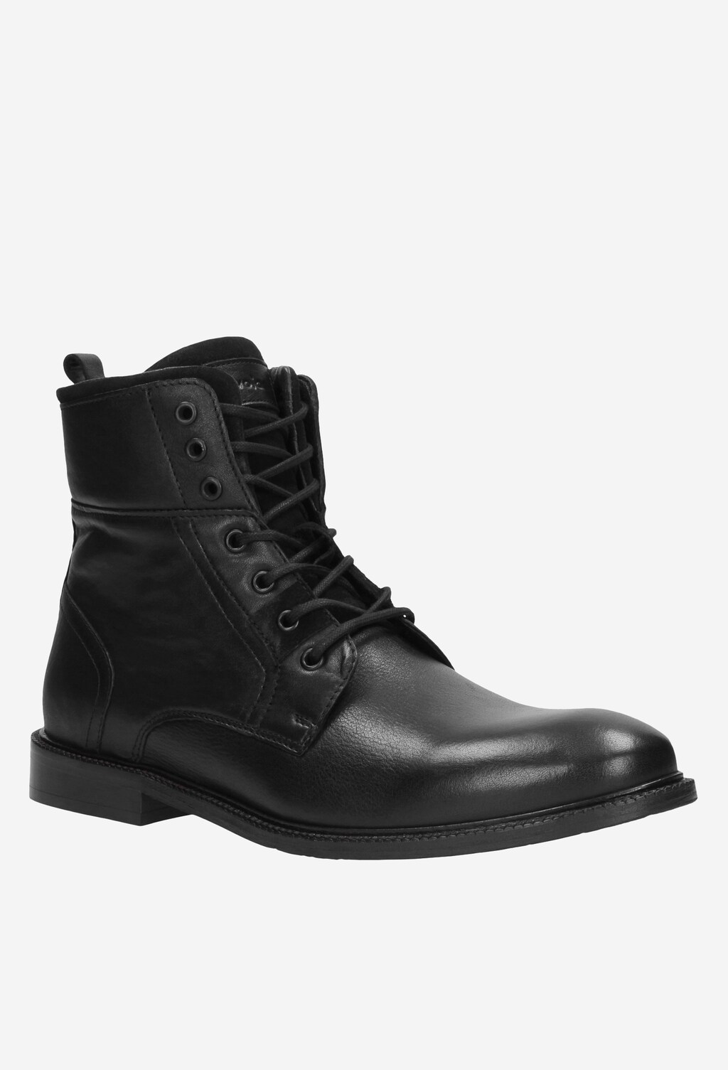 Czarne trzewiki męski 9174-71 Widok 2