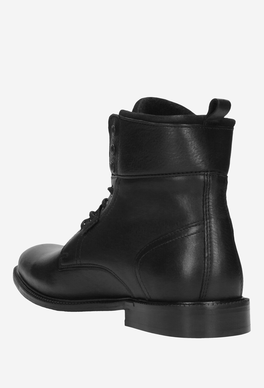 Czarne trzewiki męski 9174-71 Widok 3