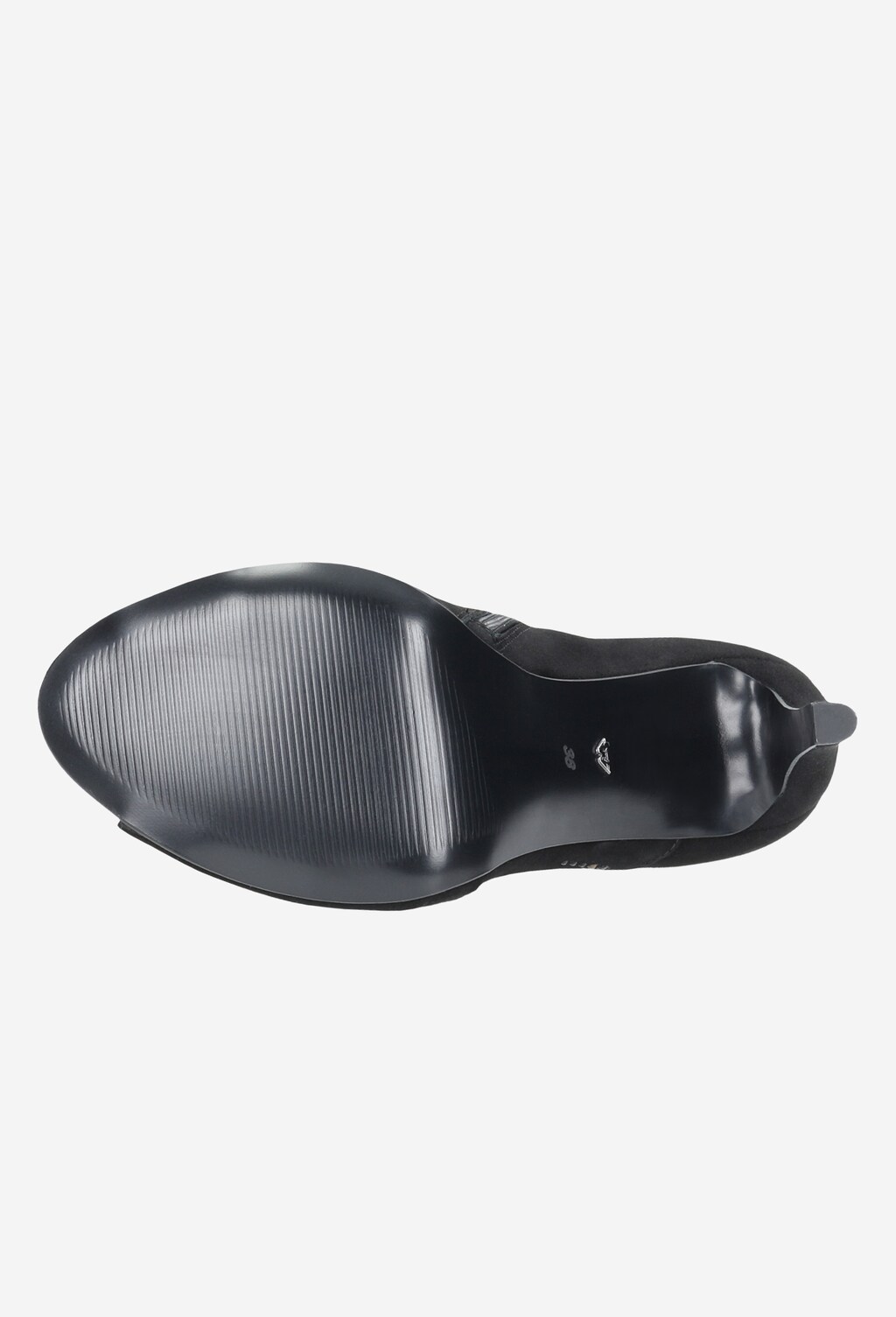 Čierne členkové topánky na nečakané večerné udalosti 55000-61 Widok 5