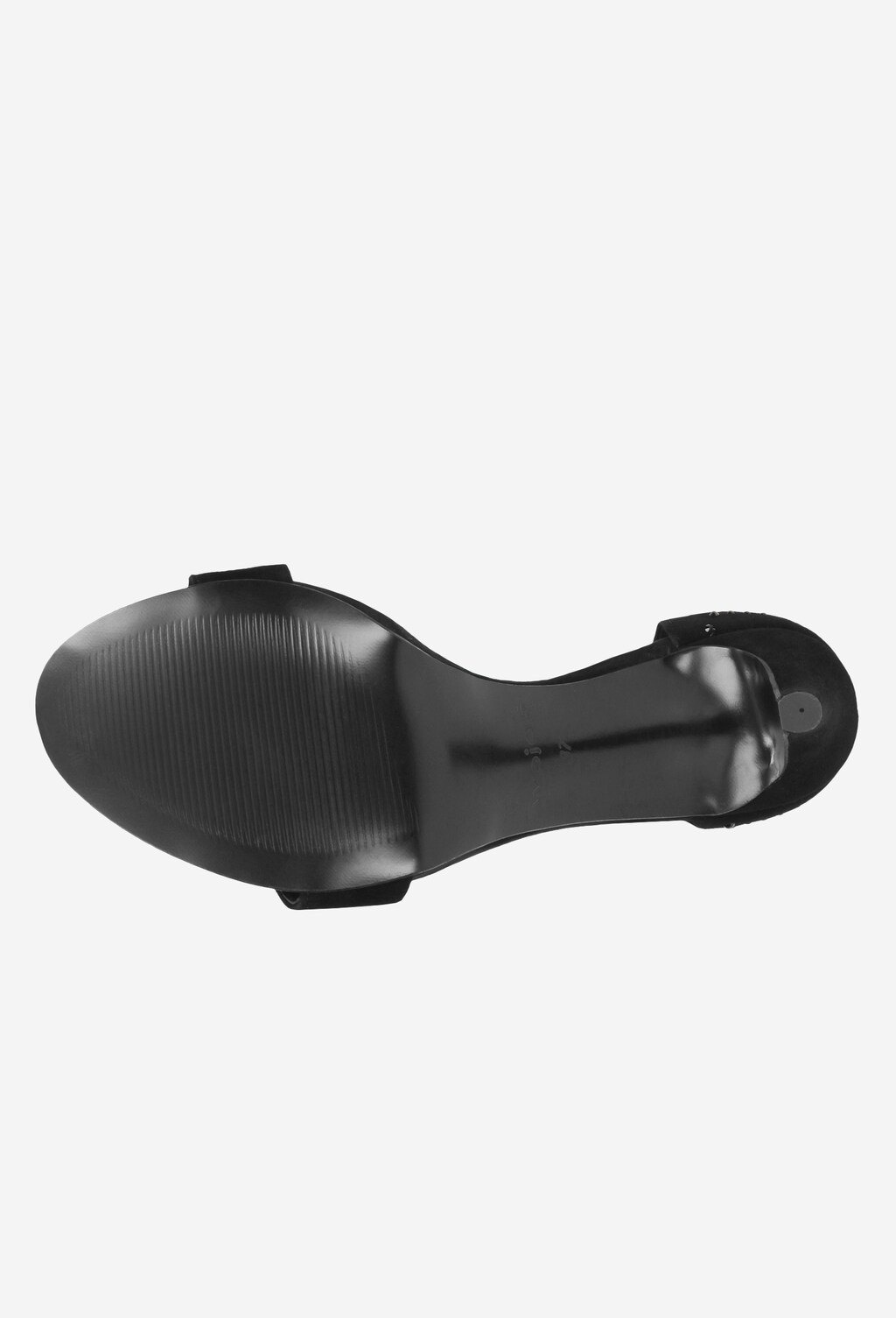 Czarne sandały damskie 76000-61 Widok 5