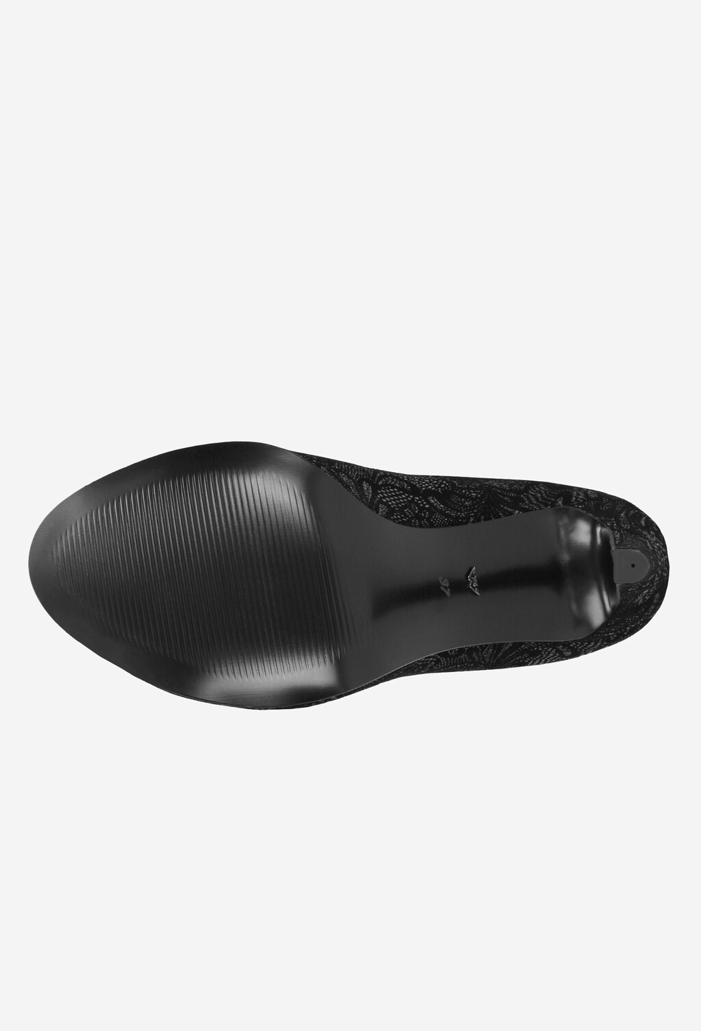 Czarne botki damskie 55001-61 Widok 5