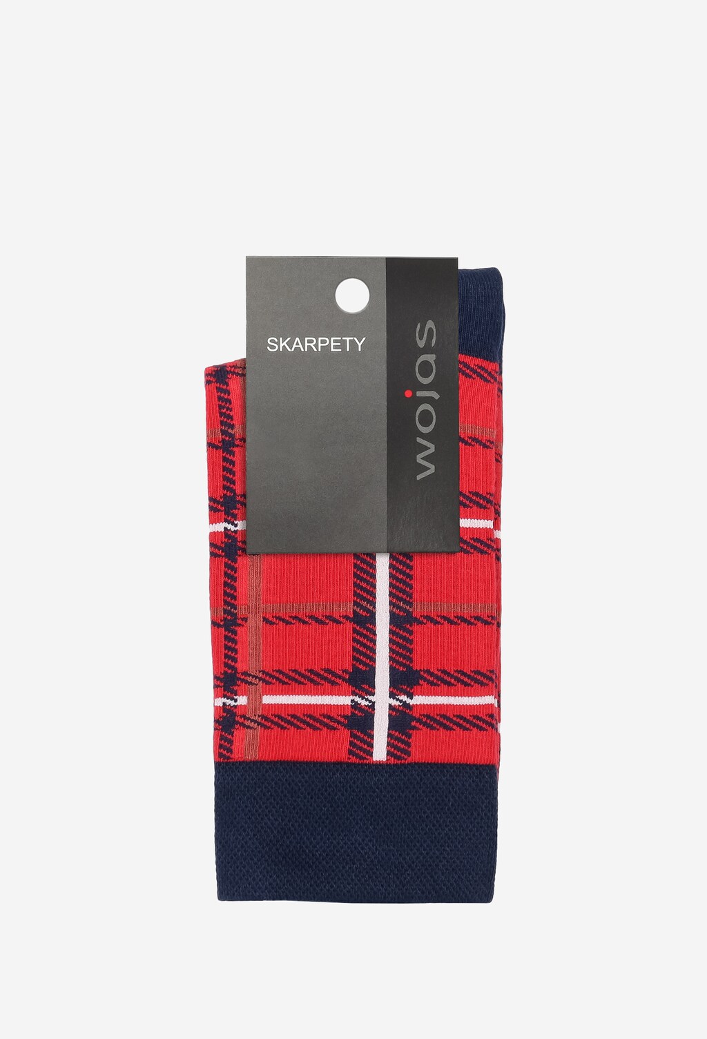 Skarpety w kratkę 9910-85 Widok 2