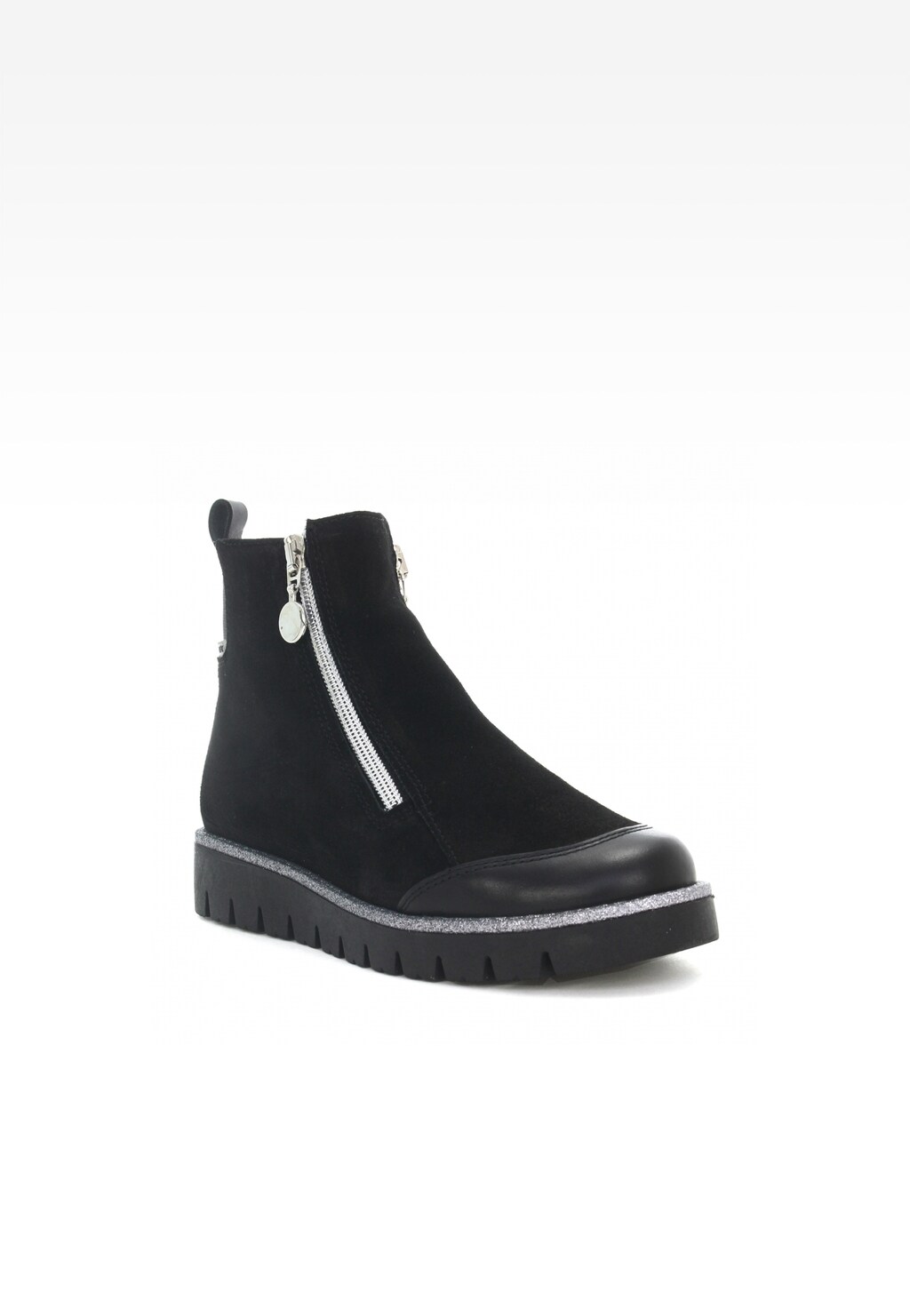 Botki ocieplane BARTEK T-64443P/SZ/J11, dla dziewcząt, czarny Widok 2