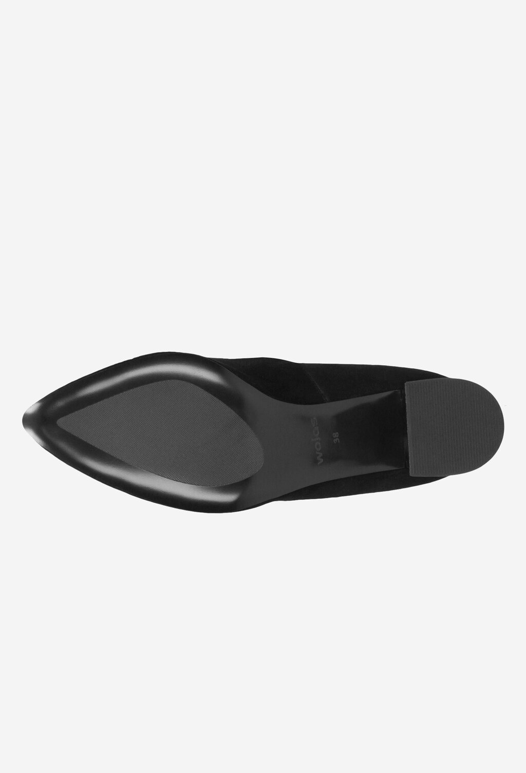 Čierna elegancia – aj to sú kožené luxusné lodičky 35003-61 Widok 5