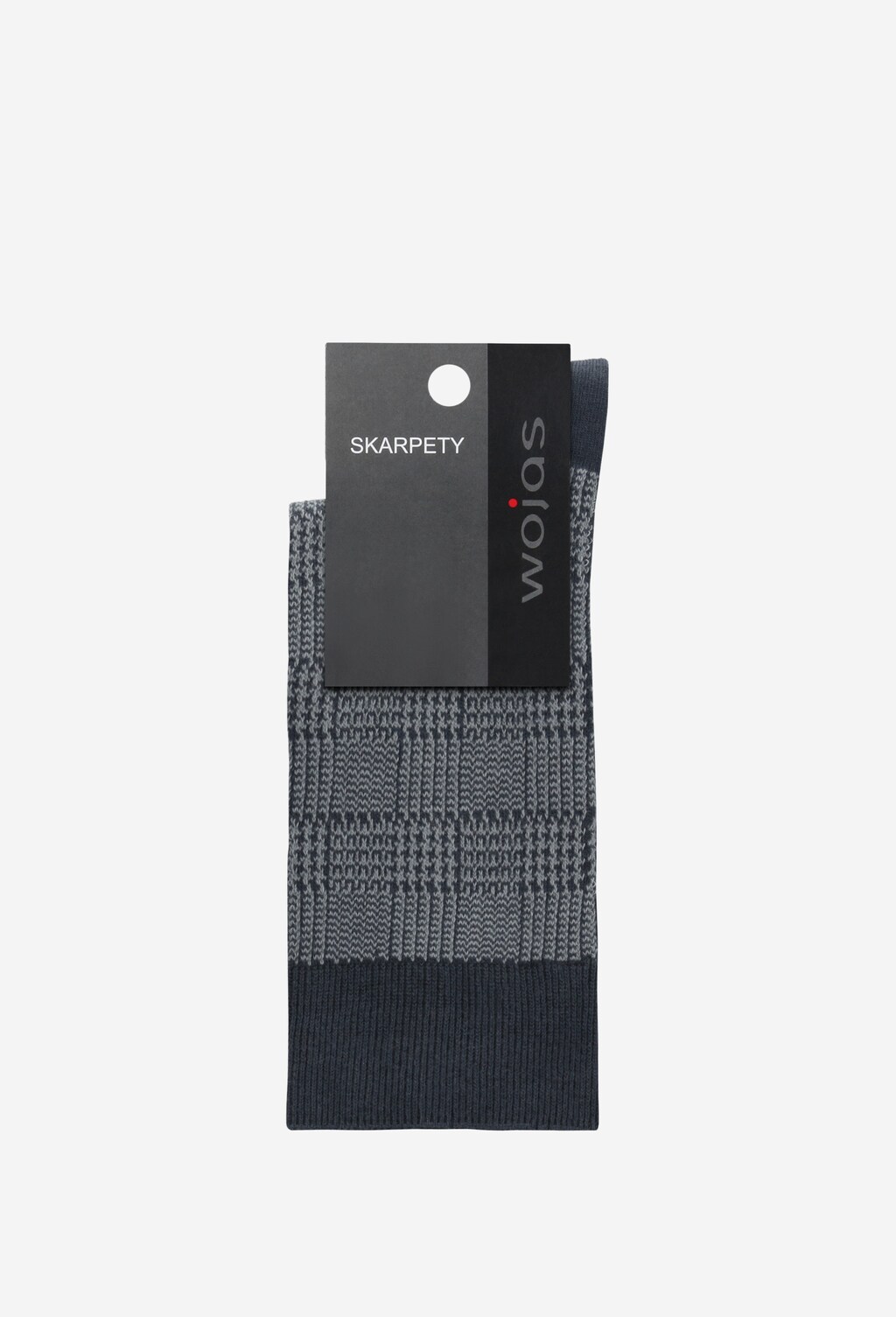 Popielate skarpety 9910-80 Widok 2