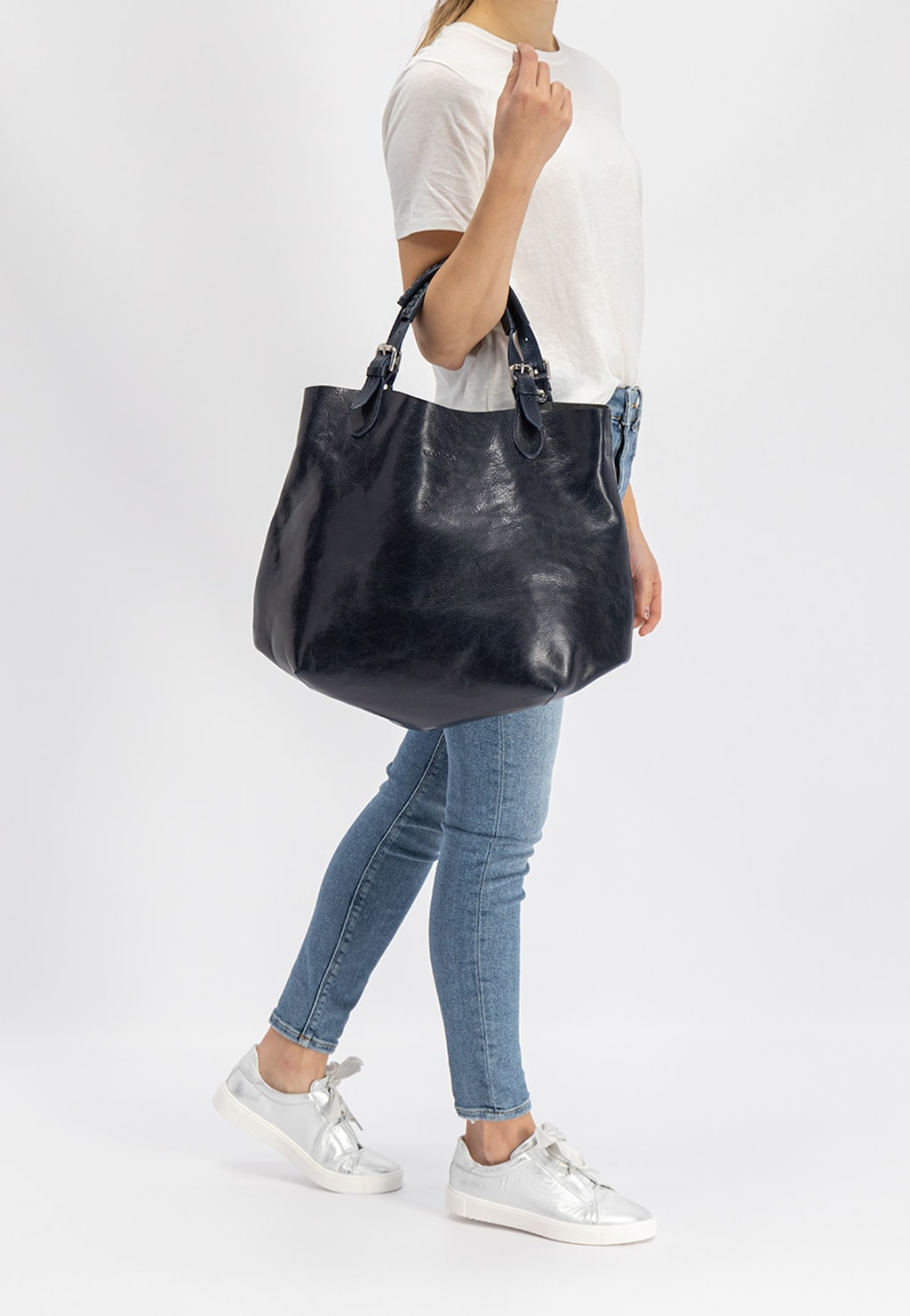 Granatowa torebka damska 3907-76 Widok 1