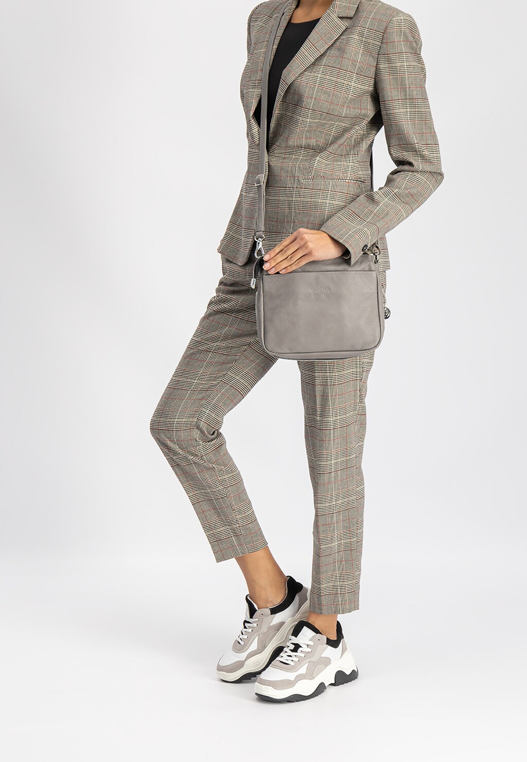 Popielata damska torebka 6854-50 Widok 1