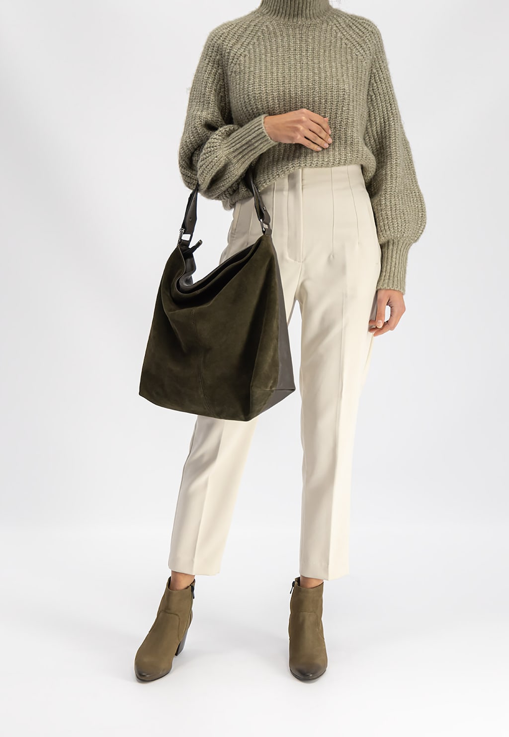 Zielona torebka damska 6890-77 Widok 1