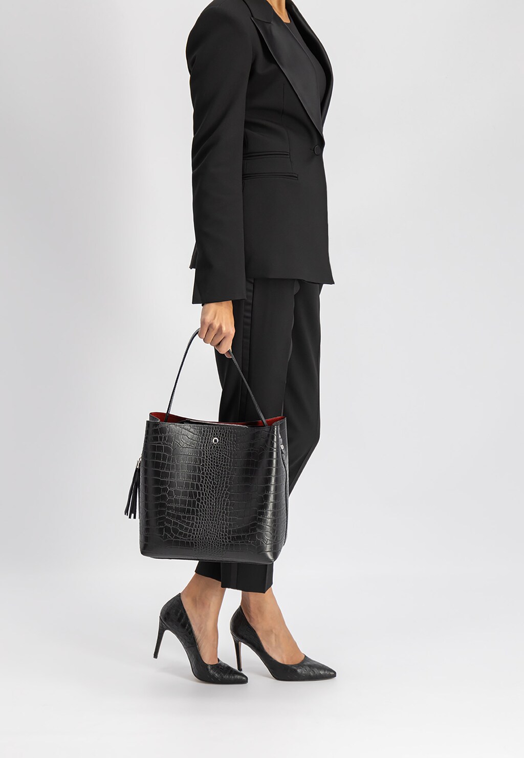 Czarna torebka damska 8893-81 Widok 1
